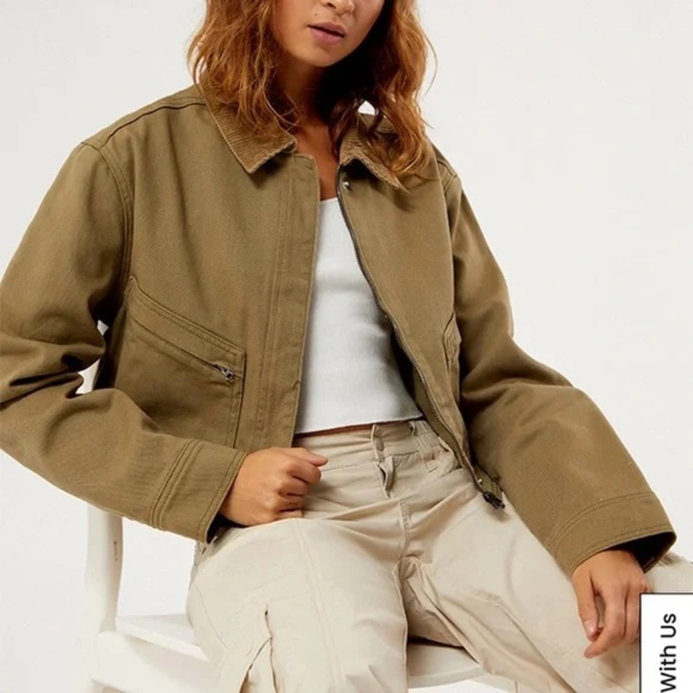 Pacsun cropped workwear jacket